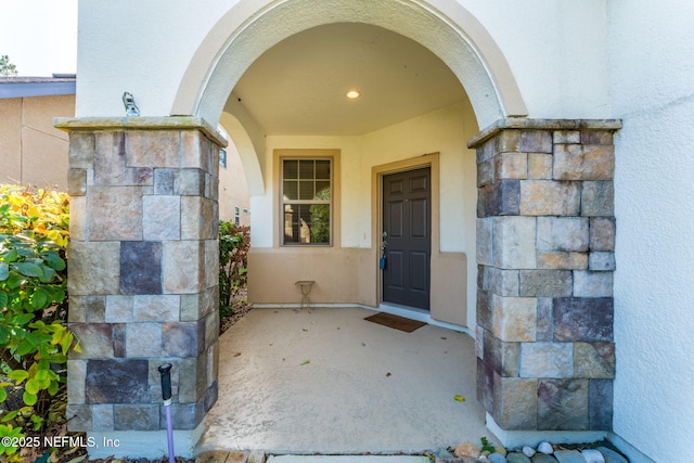 view of property entrance