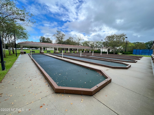 view of pool