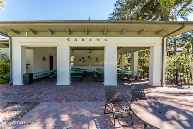 view of patio