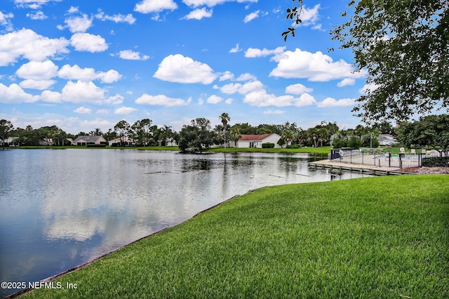 property view of water