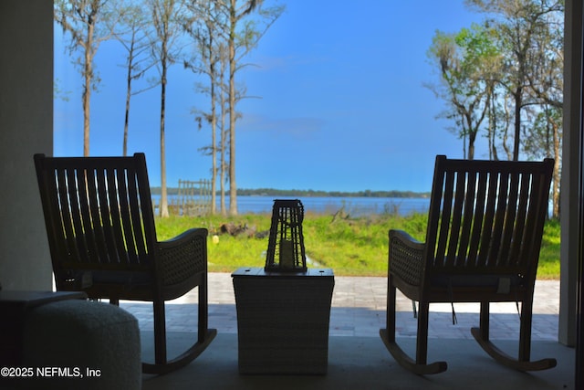 770 River Mist Bnd, Palatka, FL 32177 - view of patio featuring a water view