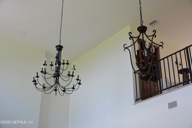 770 River Mist Bnd, Palatka, FL 32177 - room details with a notable chandelier and visible vents