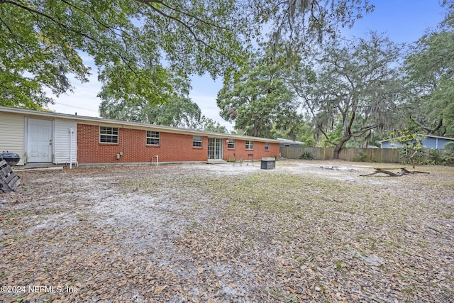 view of rear view of house