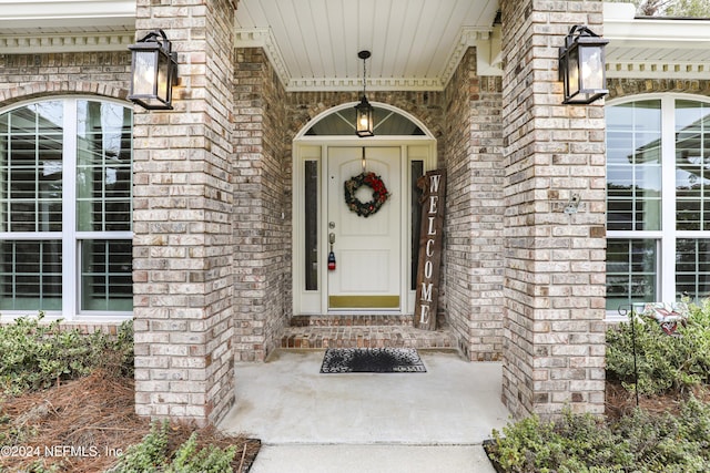 view of property entrance