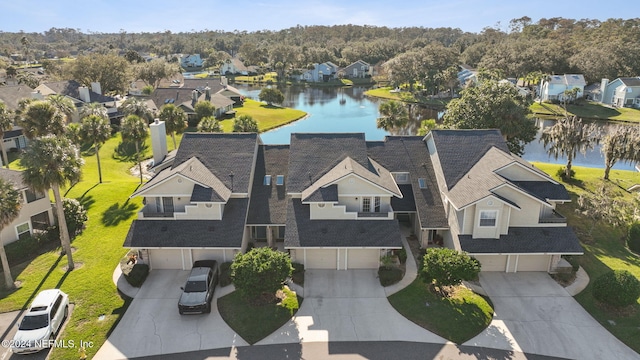 304 Tournament Rd, Ponte Vedra Beach, FL 32082 - aerial perspective of suburban area with a large body of water