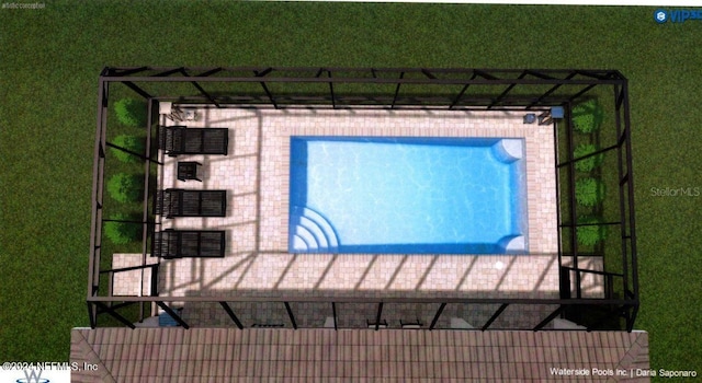 view of pool