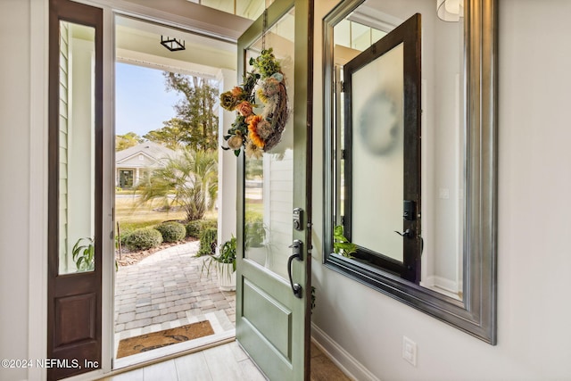 view of doorway