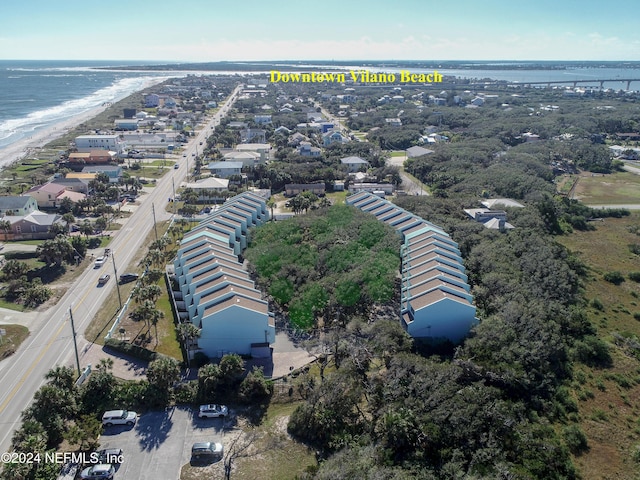 3145 Coastal Hwy Unit 1138, Saint Augustine, FL 32084 - birds eye view of property with a water view and a view of the beach