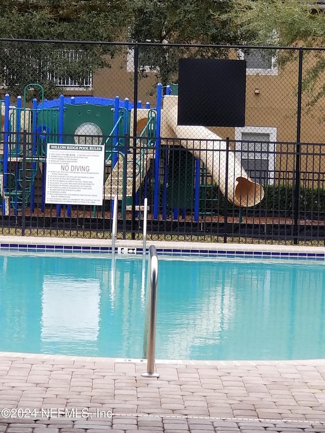 view of pool