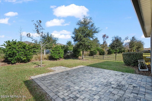 exterior space with a patio