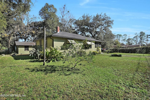 view of yard