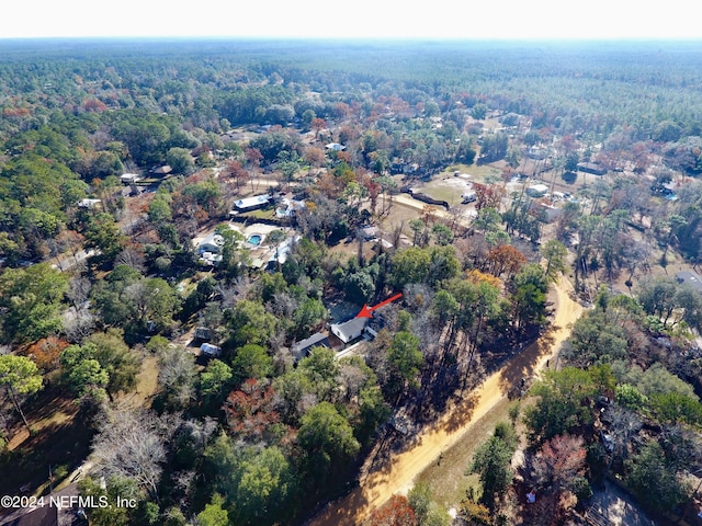 4774 Leopard Cir, Middleburg, FL 32068 - aerial overview of property's location featuring a forest