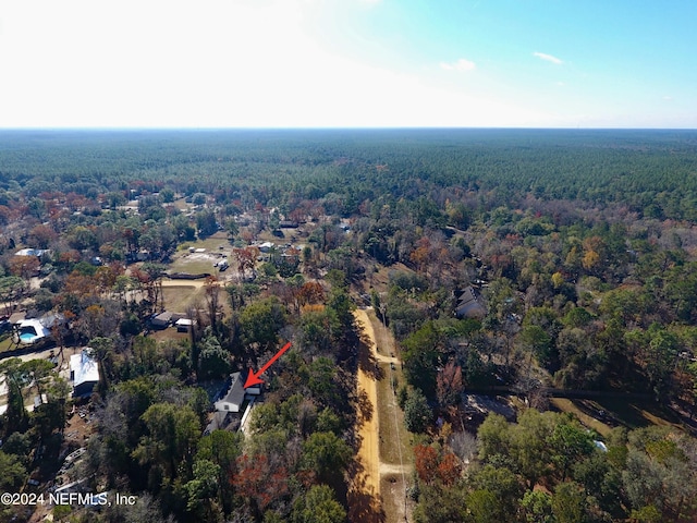 4774 Leopard Cir, Middleburg, FL 32068 - aerial view of property's location with a heavily wooded area