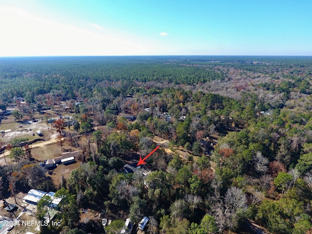 4774 Leopard Cir, Middleburg, FL 32068 - aerial view of property's location featuring a heavily wooded area
