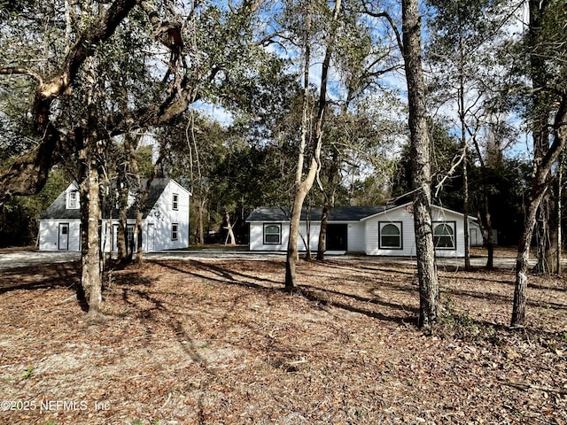 view of ranch-style house