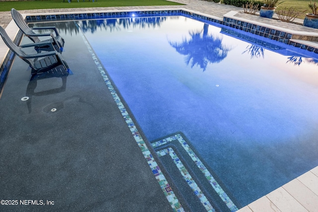 view of pool