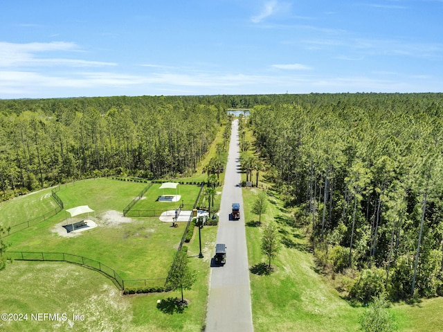 aerial view