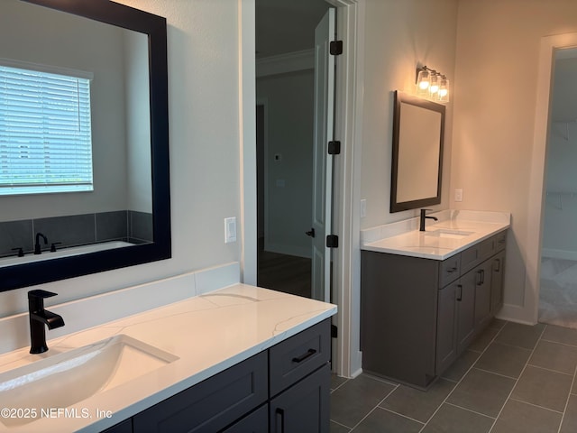 36199 Pitch Ln, Hilliard, FL 32046 - bathroom featuring vanity and tile patterned flooring