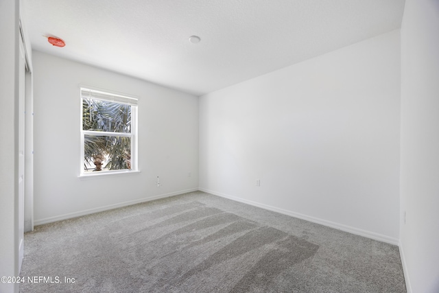 spare room with carpet flooring