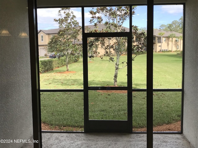 view of doorway