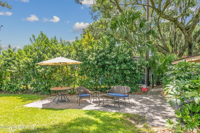 view of patio