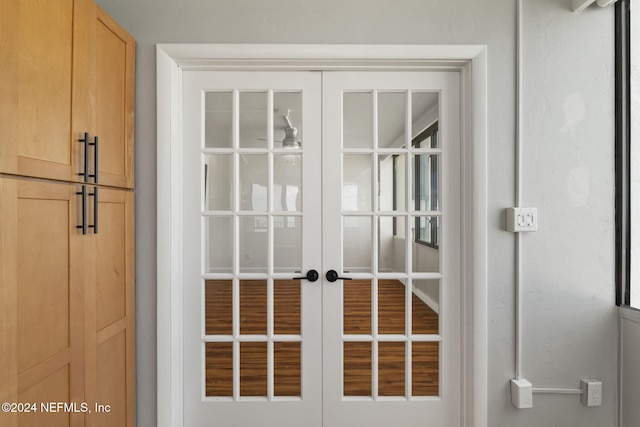 details with french doors