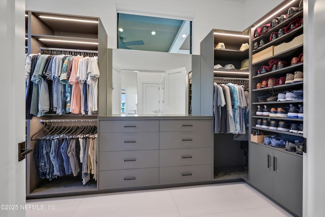 view of spacious closet