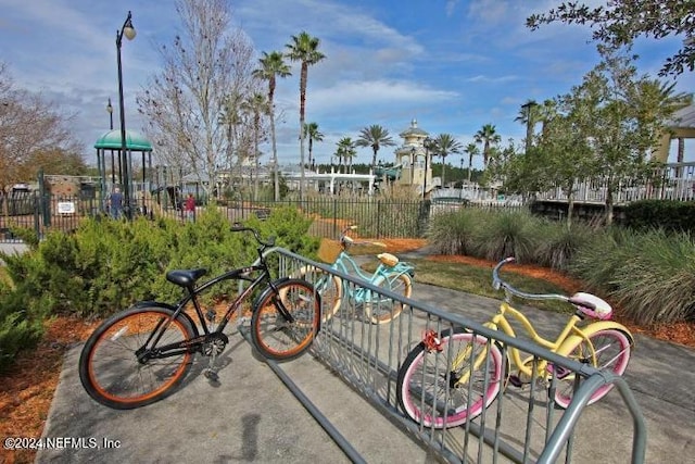 view of community featuring a playground