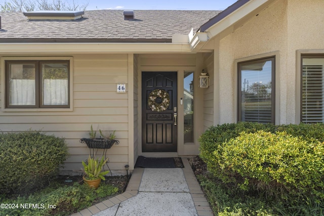 view of entrance to property