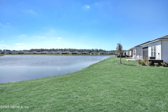 water view featuring a residential view