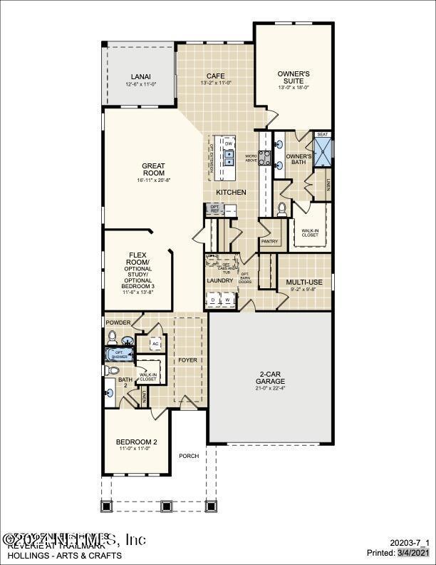 view of layout