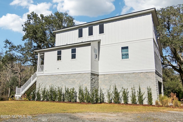 view of rear view of house