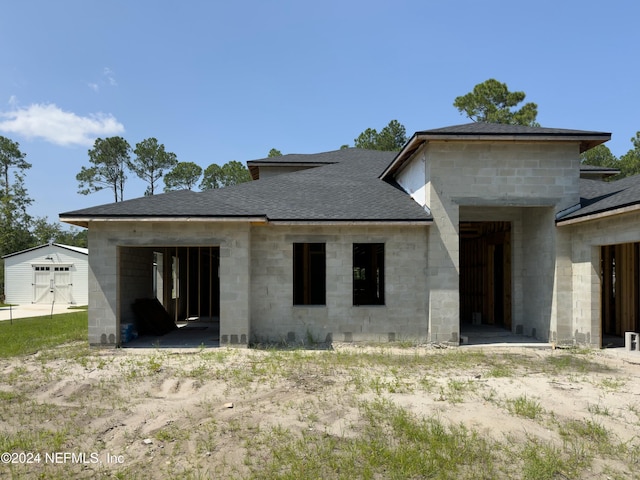 view of back of house