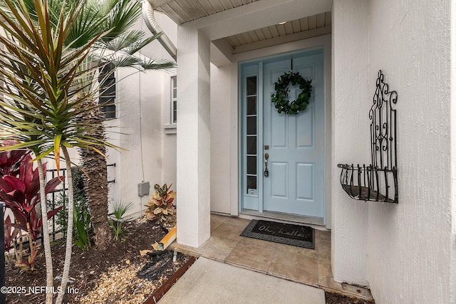 view of property entrance