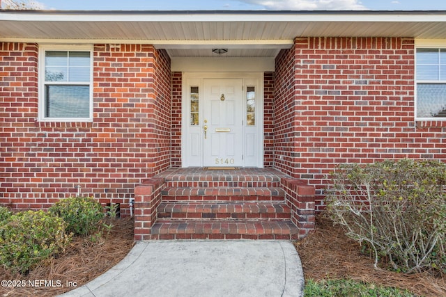5140 Ortega Blvd, Jacksonville, FL 32210 - view of exterior entry with brick siding