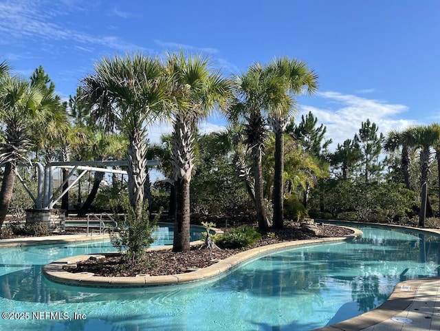 view of swimming pool