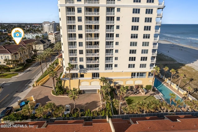 view of property featuring a water view