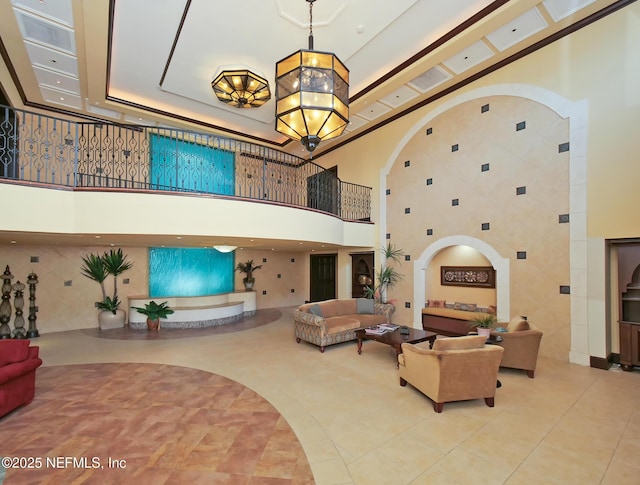 view of community lobby