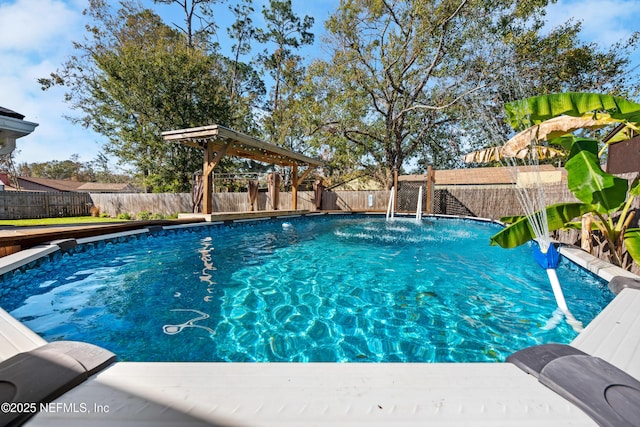 view of swimming pool