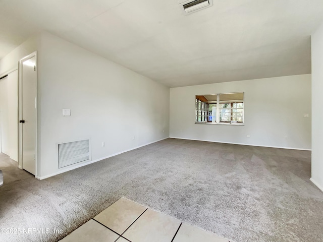 interior space featuring carpet floors