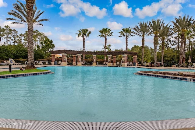 view of swimming pool