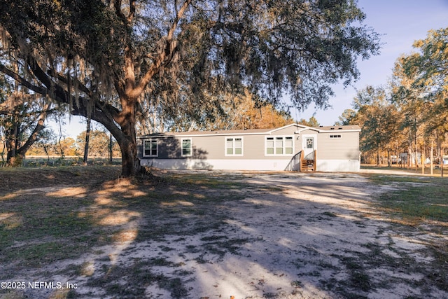 view of front of house