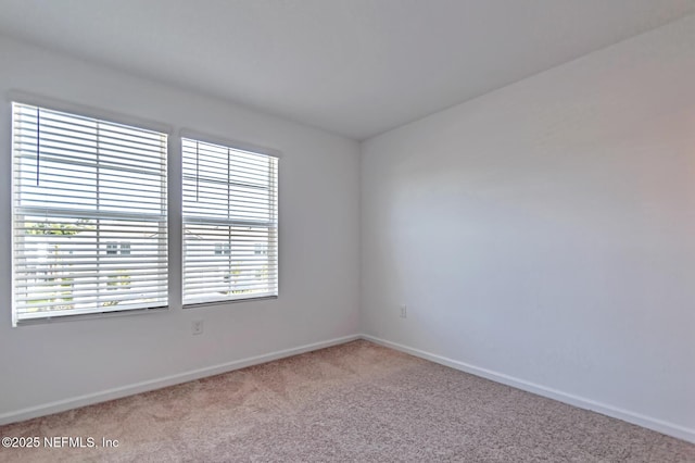 carpeted empty room with a healthy amount of sunlight