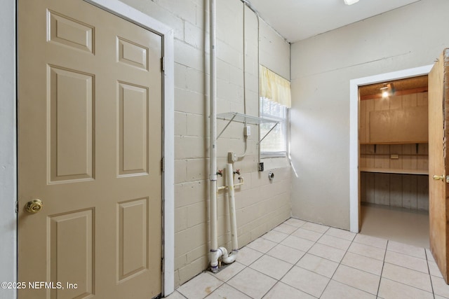 bathroom featuring tile patterned floors