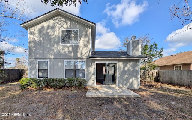 view of back of property