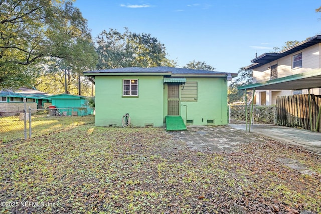 view of rear view of house