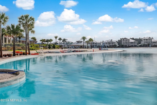 view of swimming pool