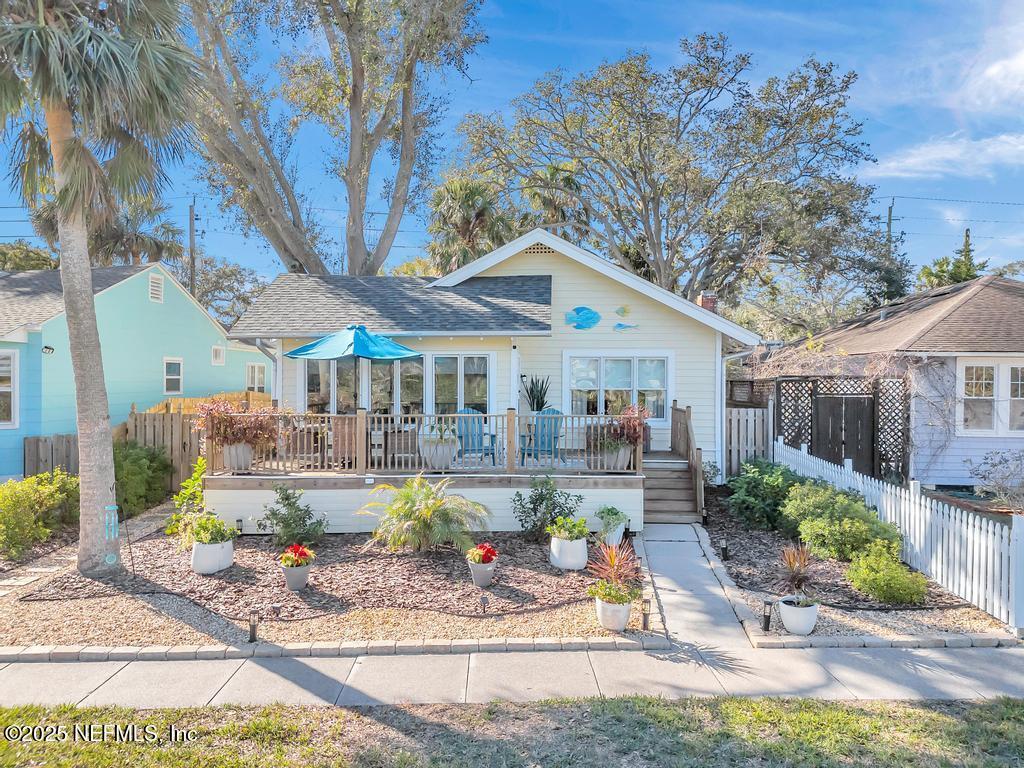 view of bungalow-style home