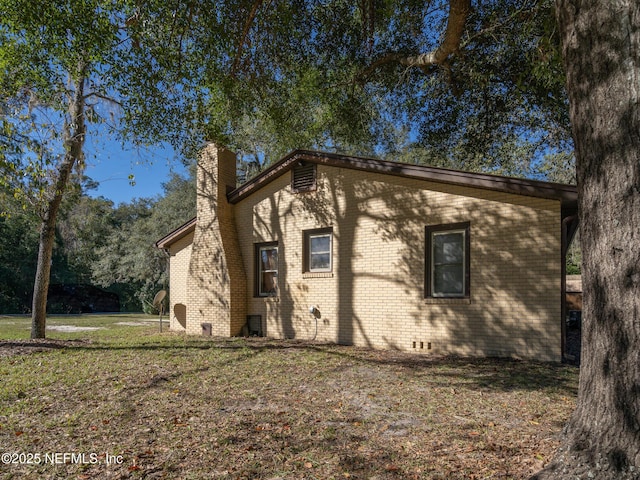 view of side of home