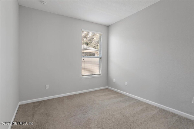 spare room with carpet floors